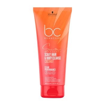 SCHWARZKOPF BC BONACURE SUN 3IN1 SCALP, HAIR & BODY SHAMPOO 200 ml / 6.76 Fl.Oz