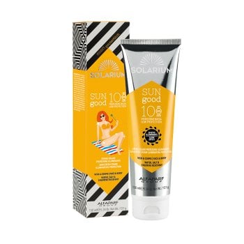 SOLARIUM CREMA SOLARE PROTEZIONE ILLUMINANTE SPF10 - VISO E CORPO 150 ml / 5.24 Fl.Oz