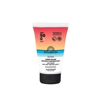 SOLARIUM SPF 50 CREMA SOLARE ANTIAGE E ANTIMACCHIE VISO 50 ml / 1.70 Fl.Oz
