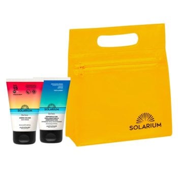 SOLARIUM TRAVEL SET SPF15 - Crema solare SPF15 e Doposole formato travel