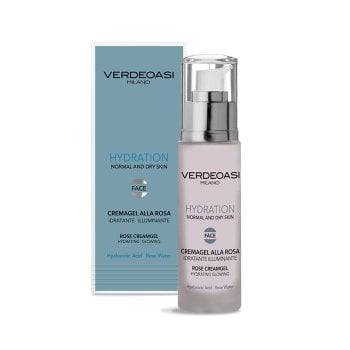 VERDEOASI HYDRATION CREMAGEL ALLA ROSA 50 ml / 1.70 Fl.Oz