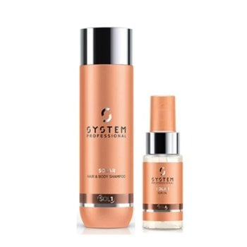 KIT WELLA SYSTEM PROFESSIONAL SOLAR SHAMPOO-SUN OIL 30 ML