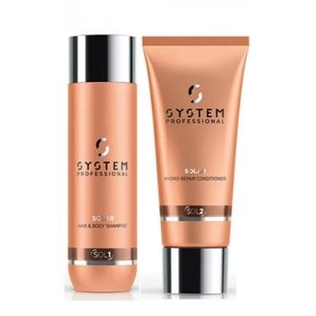 KIT WELLA SYSTEM PROFESSIONAL SOLAR SHAMPOO 250 ml - CONDITIONER 200 ml