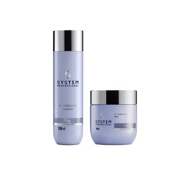 WELLA SYSTEM PROFESSIONAL LUXEBLOND SHAMPOO 250 ml e MASK 200 ml